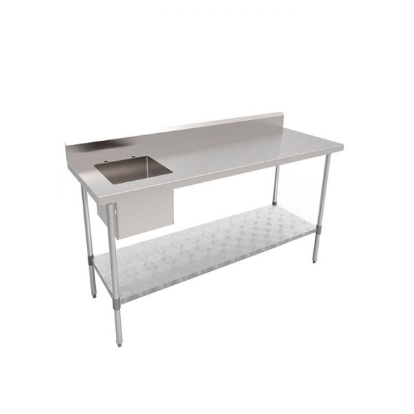 Mesa de trabajo – Tipo isla con repisa | IBEA S.A.