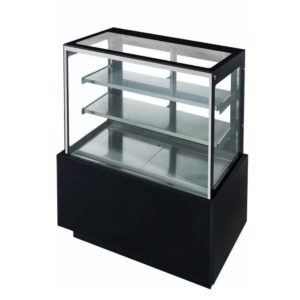 Vitrina refrigerada de vidrio recto de 36 pulgadas