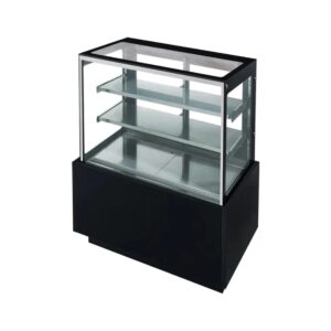 Vitrina refrigerada de vidrio recto de 36 pulgadas