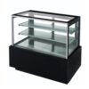 Vitrina refrigerada de vidrio recto de 48 pulgadas