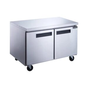 Mesa de congelación de dos puertas