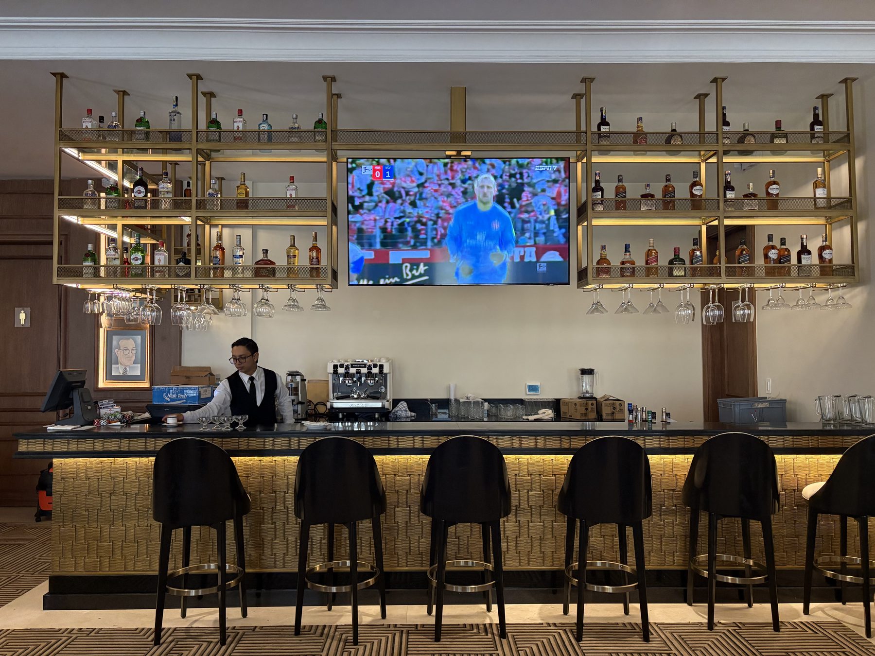 Barra del Bar de Caballeros