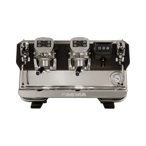 Máquina de café E71 Touch de 2 grupos, negro mate