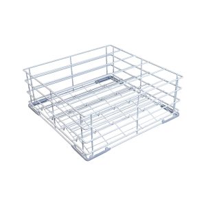 Cesta de varilla para copas de 50 × 50 cm