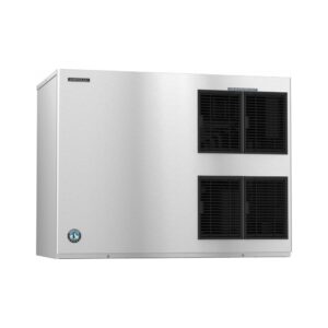Máquina de hielo apilable de cubo media luna de 877 kg/día