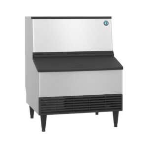 Máquina de hielo de cubo media luna de 129 kg/día