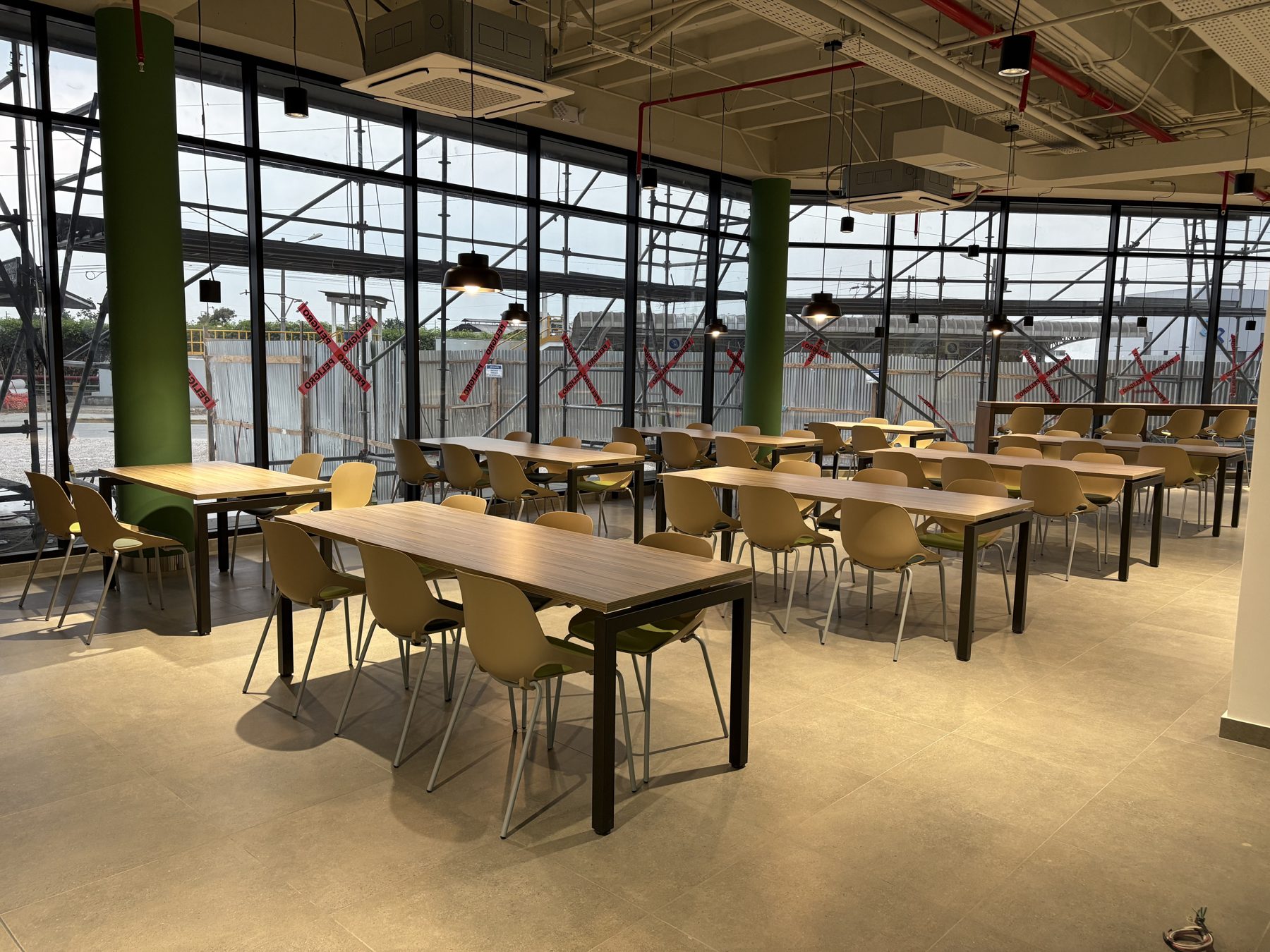 Comedor del personal de la planta