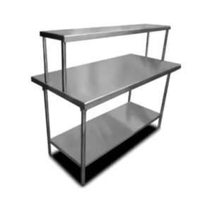 Mesa de trabajo – tipo isla con repisa